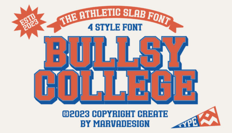 Bullsy College Font