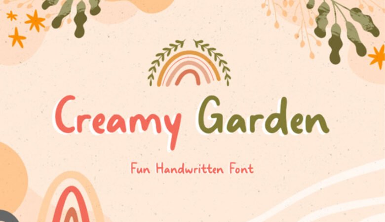 Creamy Garden Font
