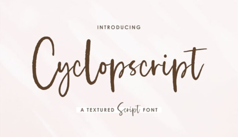 Cyclopscript Font