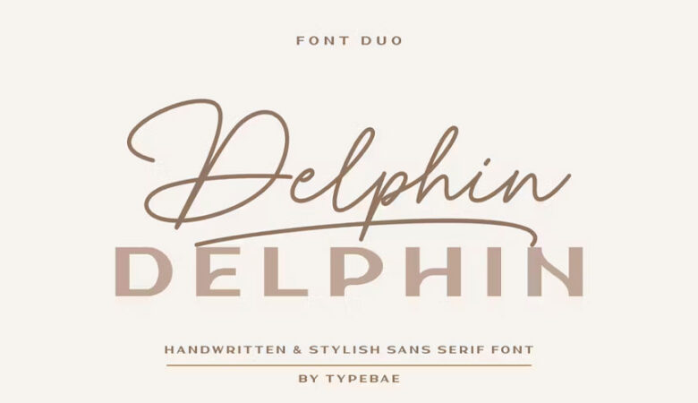 Delphin Duo Font