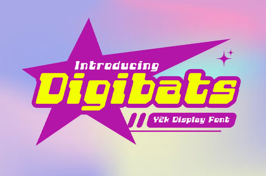 Digibats Font