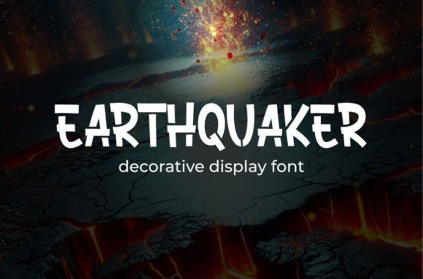 Earthquaker Font