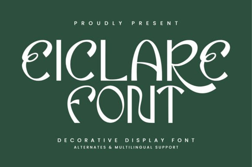 Eiclare Font