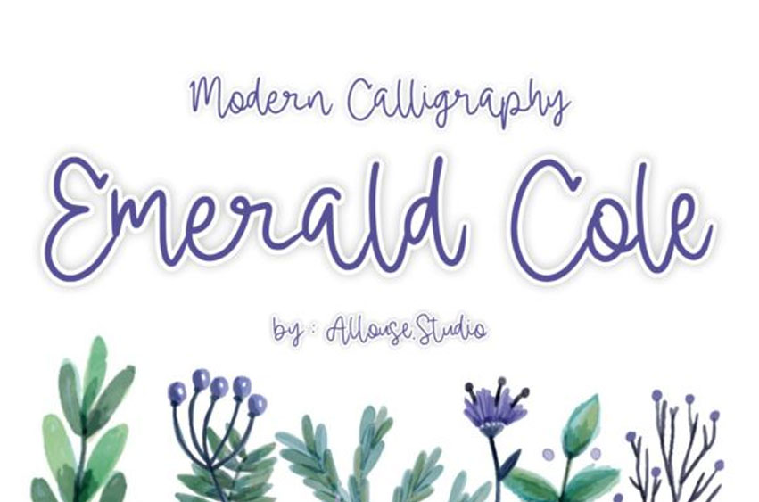 Emerald Cole Font