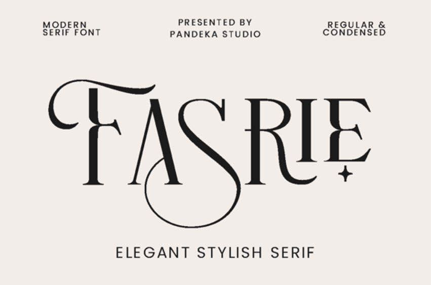 Fasrie Font