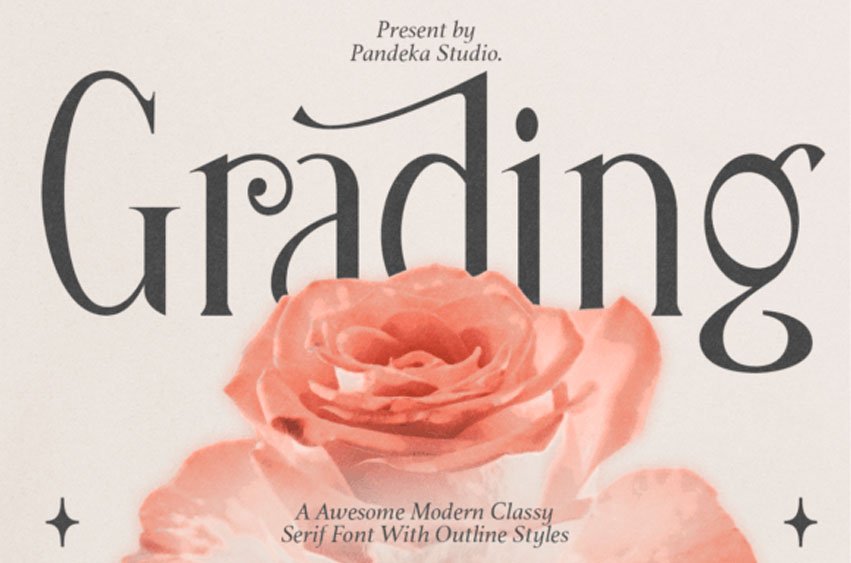 Grading Font
