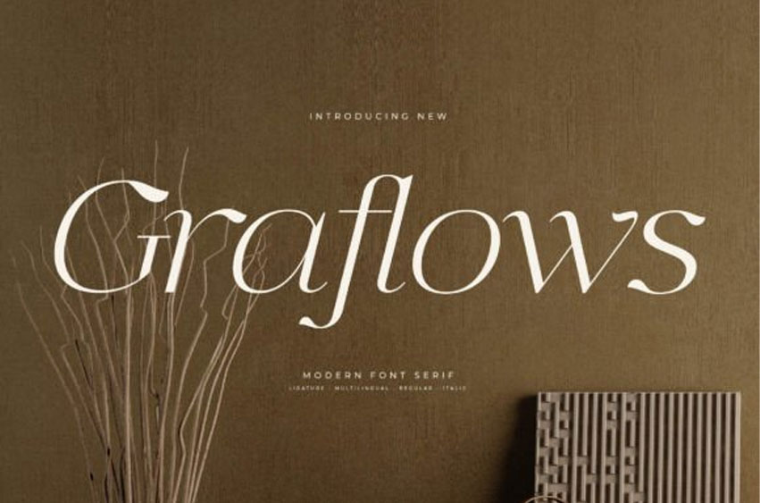 Graflows Font