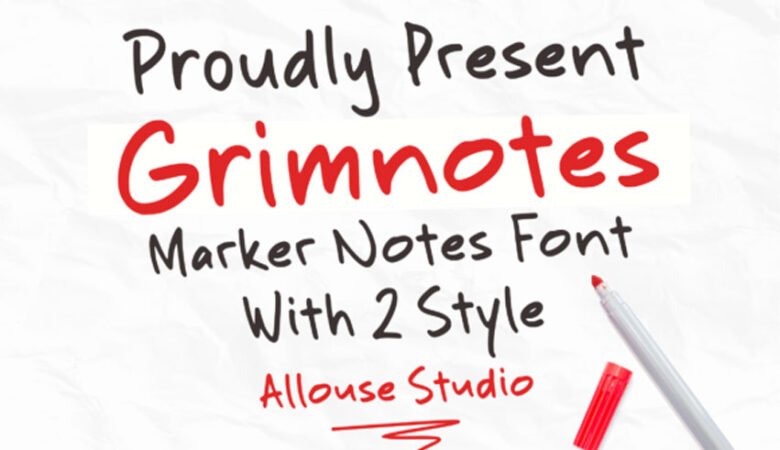 Grimnotes Font
