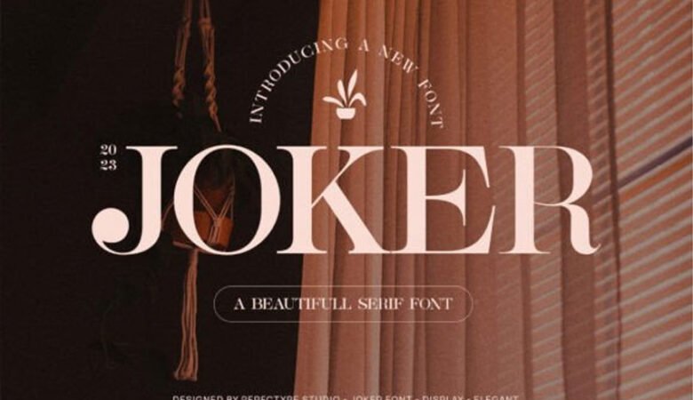 Joker Serif Font