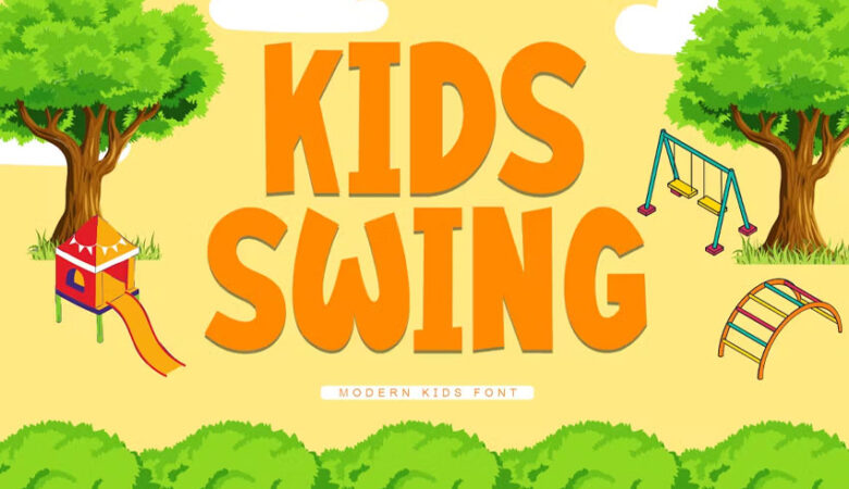 Kids Swing Font