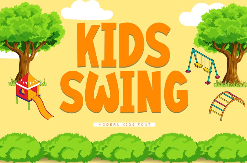 Kids Swing Font