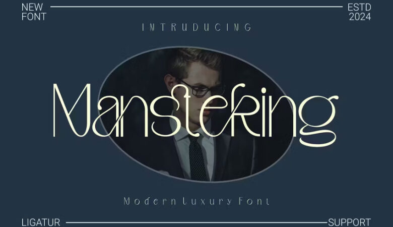 Mansteking Font