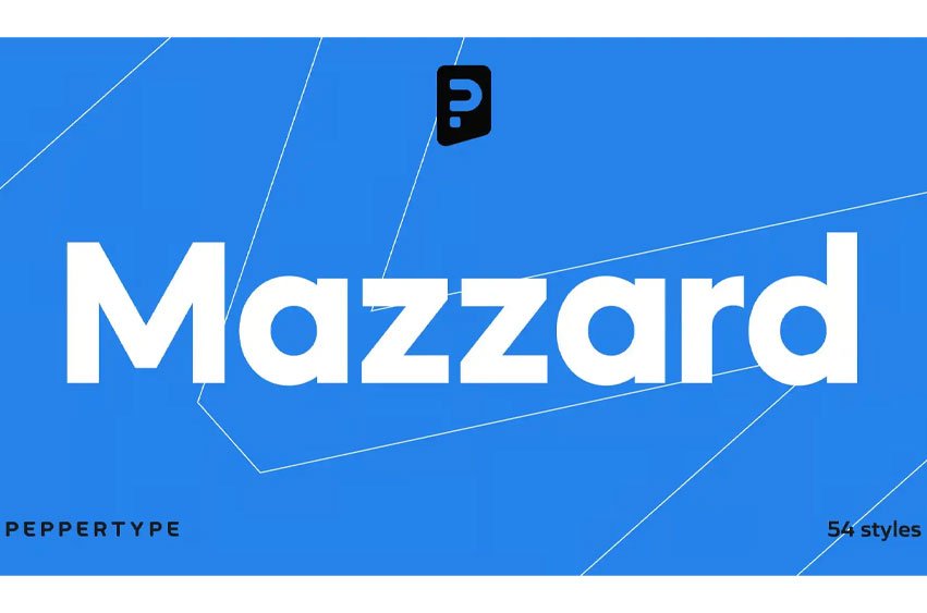 Mazzard Font