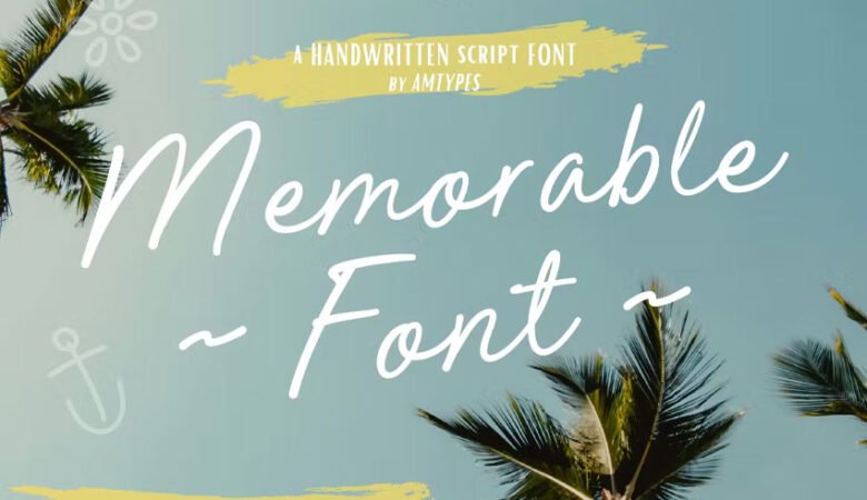 Memorable Font