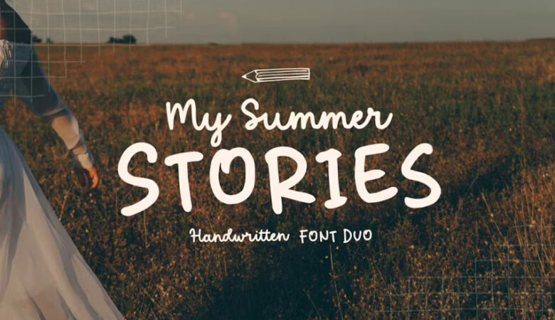 My Summer Stories Font