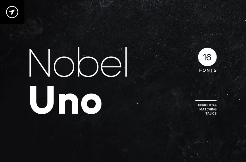 Nobel Uno Font