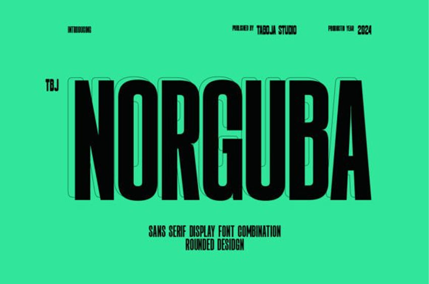 Norguba Font