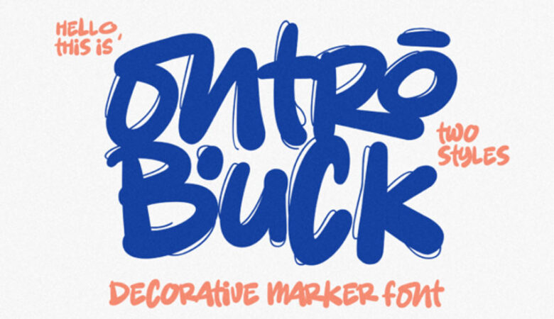 Ontro Buck Font