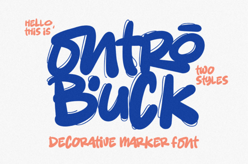 Ontro Buck Font