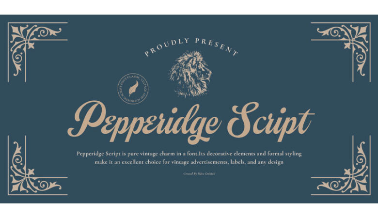 Pepperidge Font