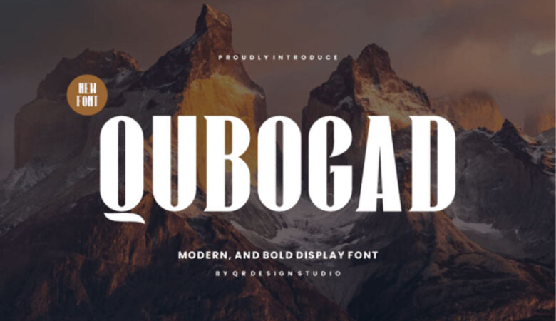 Qubogad Font
