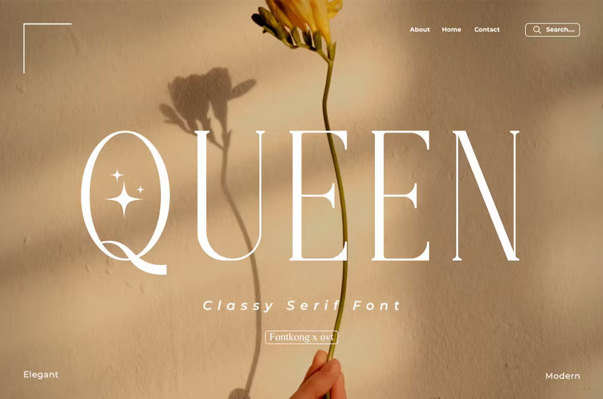 Queen Font - FreeDaFonts