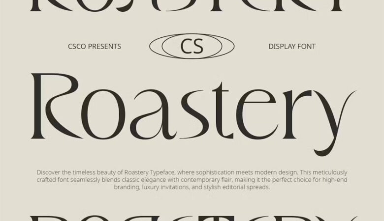 Roastery Font