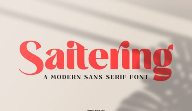 Saitering Font