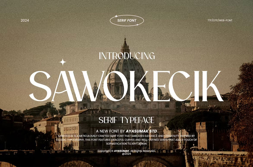 Sawokecik Font