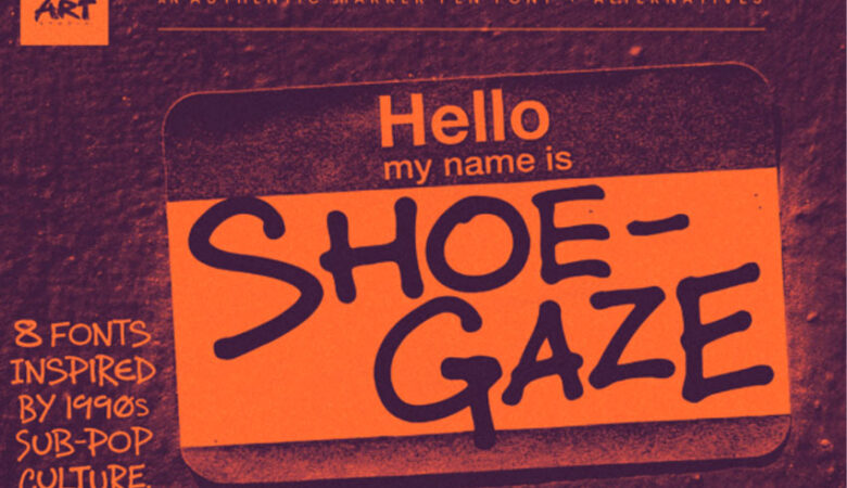 Shoegaze Font