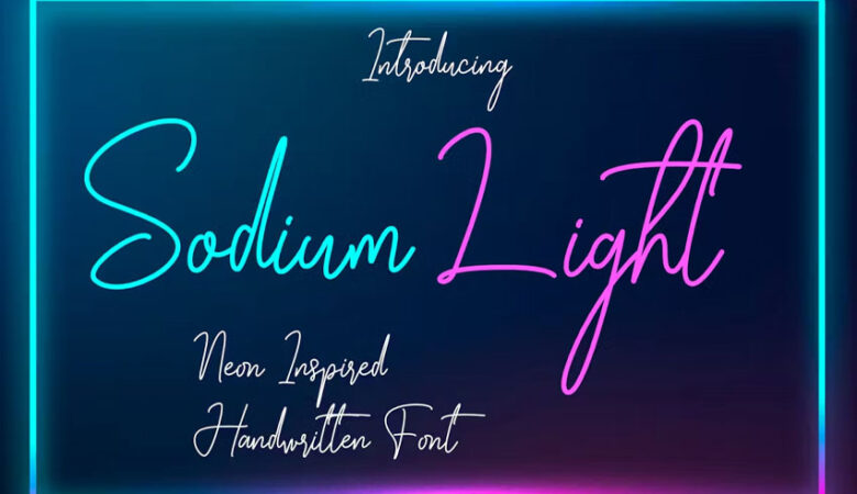 Sodium Light Font