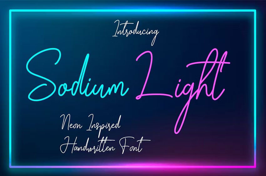 Sodium Light Font