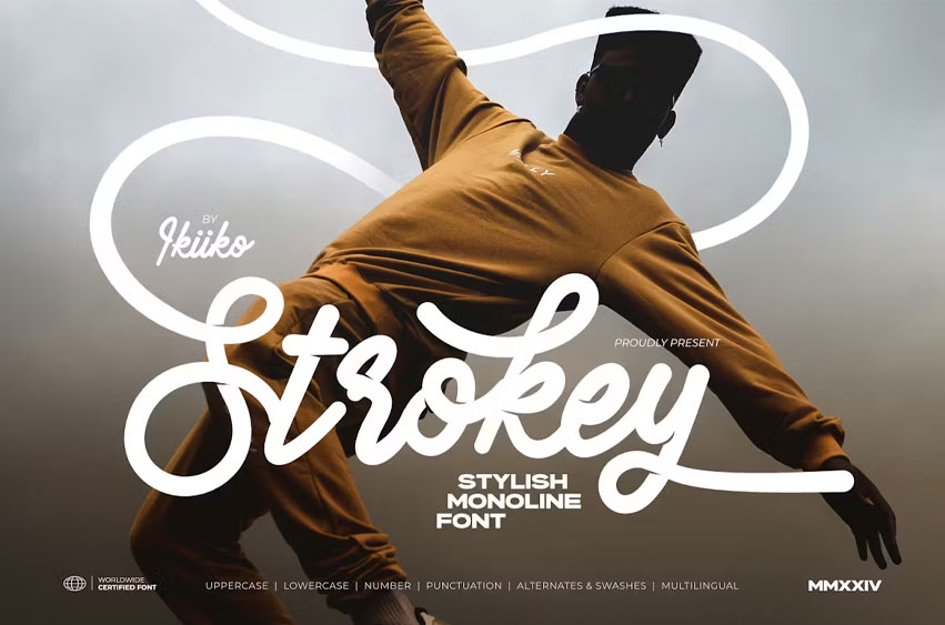 Strokey Font