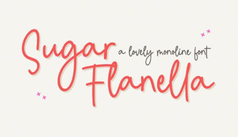Sugar Flanella Font