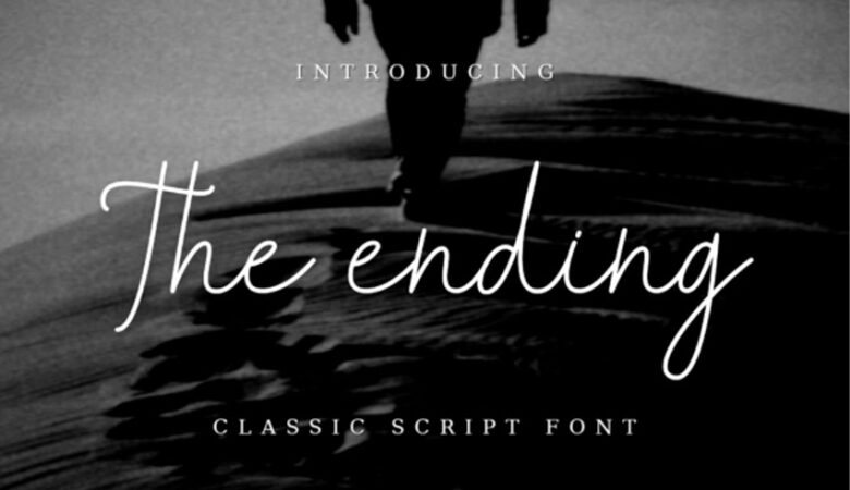 The Ending Font