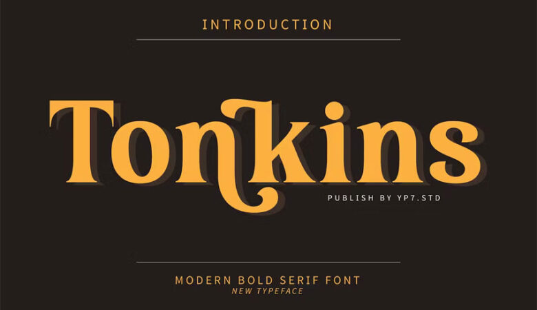 Tonkins Font