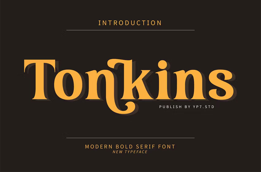 Tonkins Font