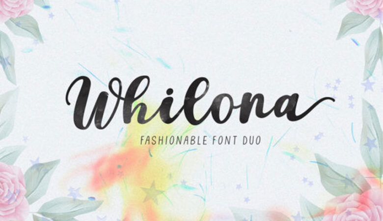 Whilona Font
