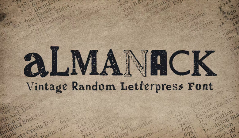 Almanack Font