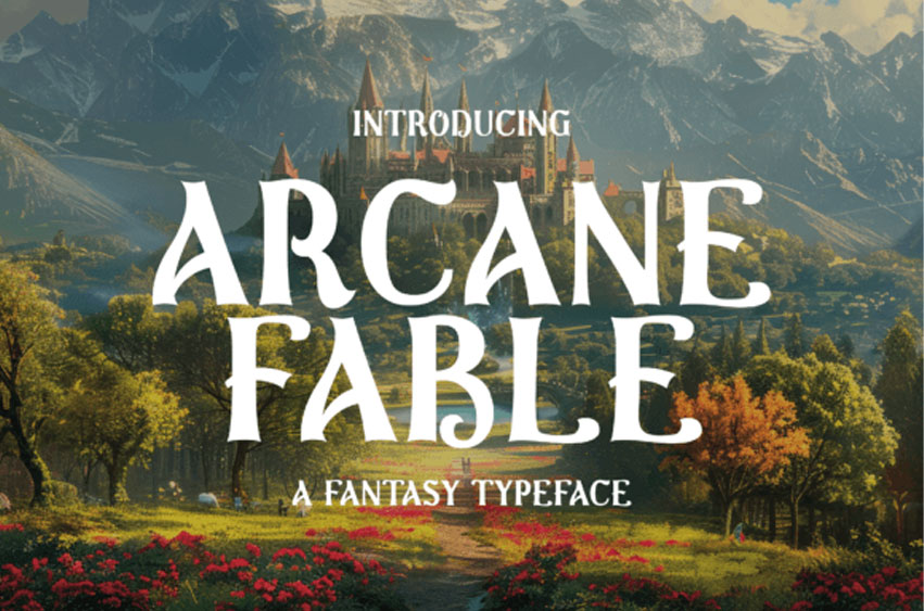 Arcane Fable Font