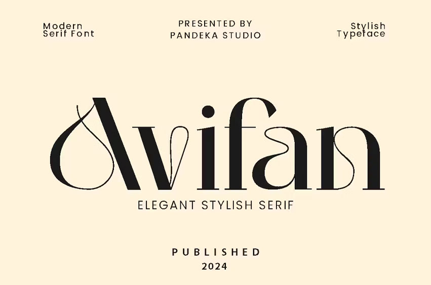 Avifan Font