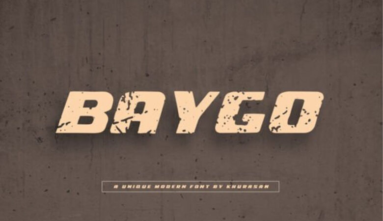 Baygo Font