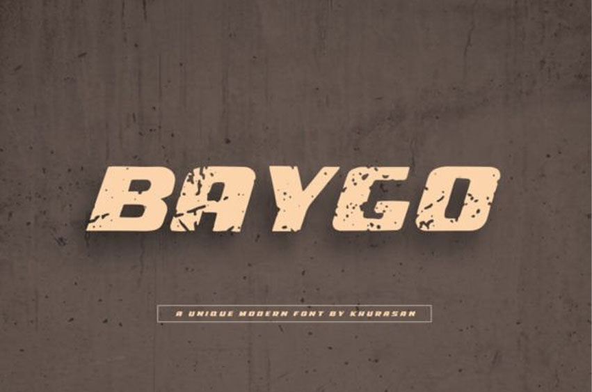 Baygo Font