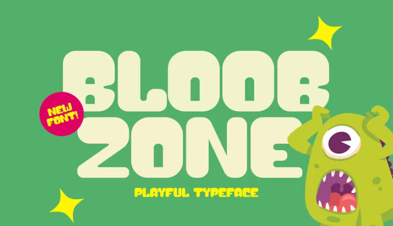 Bloob Zone Font
