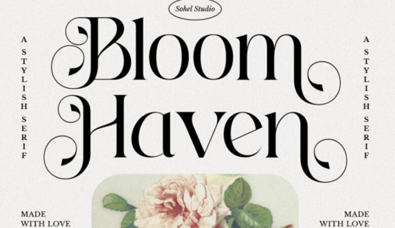 Bloom Haven Font