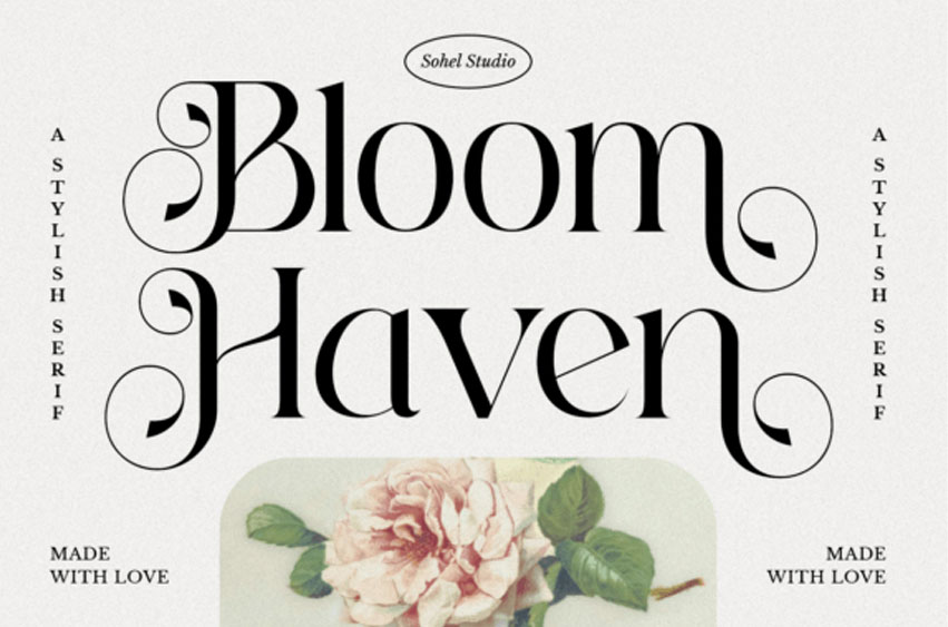 Bloom Haven Font