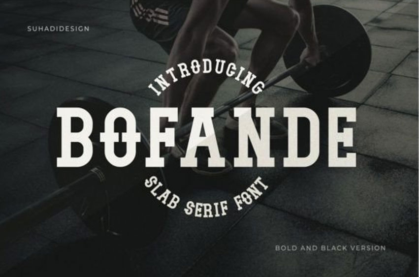 Bofande Font