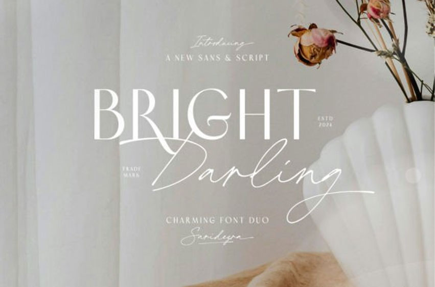 Bright Darling Font