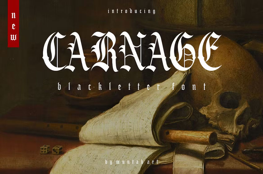 Carnage Font