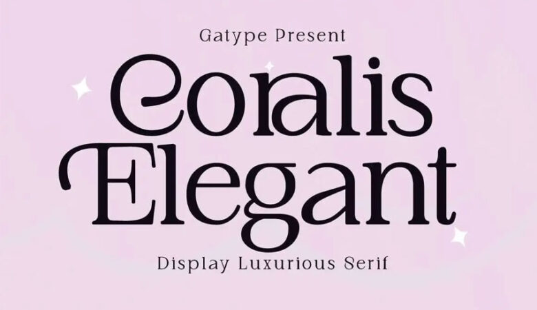 Coralis Elegant Font
